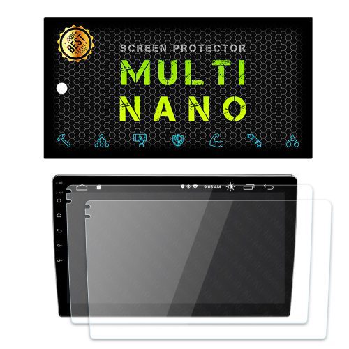 محافظ صفحه نمایش خودرو مولتی نانو مدل X-S2N مناسب برای مانیتور ساینا بسته دو عددی