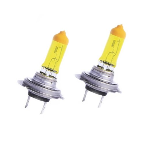 لامپ زرد مدل H7 بسته دو عددی