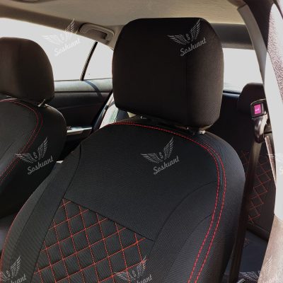 روکش صندلی خودرو سوشیانت مدل A87 مناسب برای شاهین به همراه پشت گردنی